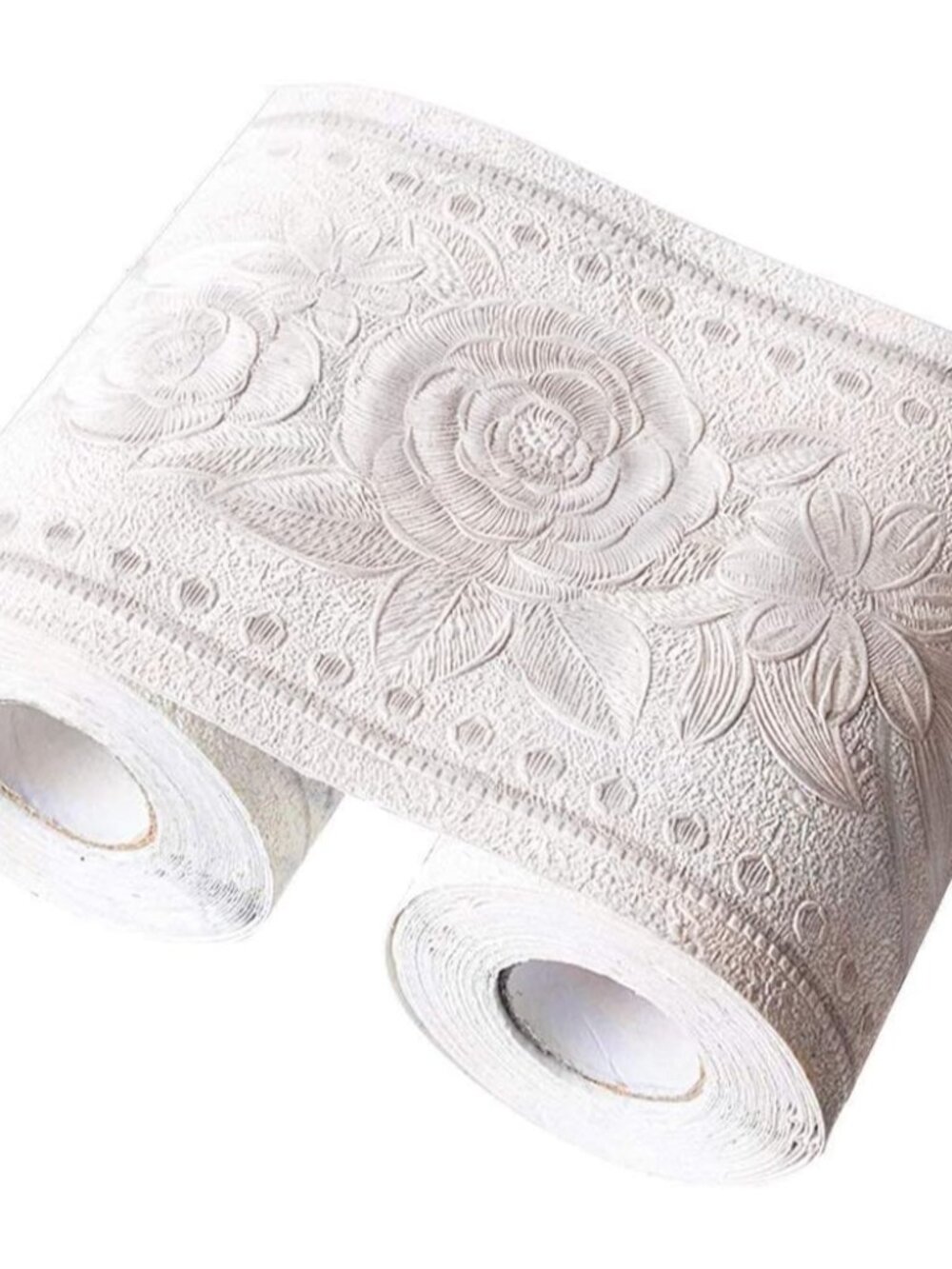 4.2x196.8 Waterproof Wallpaper Border 3D Pattern Wall Decor Removable Self Adhes